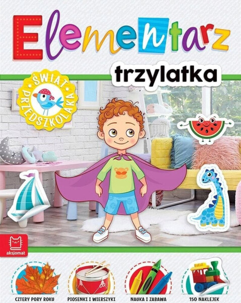 Aksjomat Elementarz 3-latka Świat przedszkolaka wydII 38337