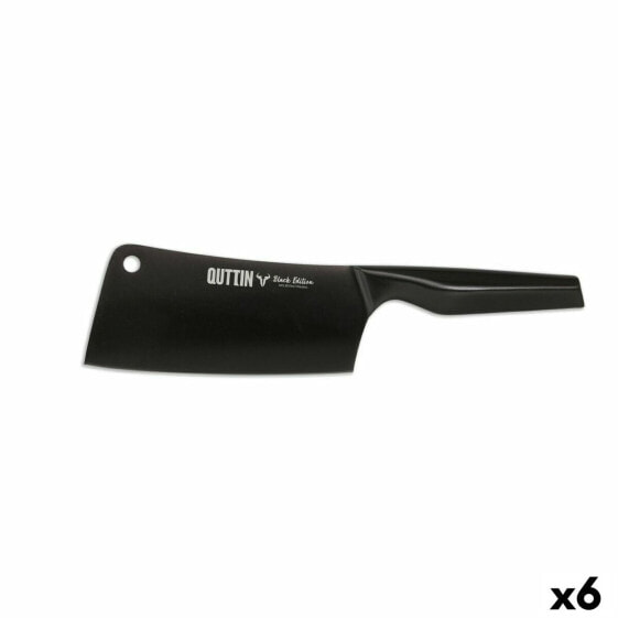 Нож кухонный Quttin Black Edition 17,5 см 2,5 мм (6 штук)