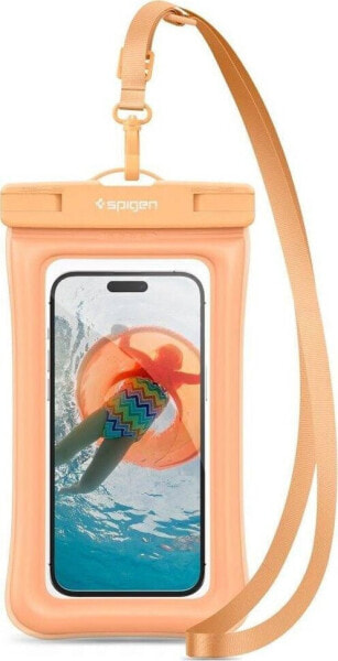 Spigen Etui wodoszczelne Spigen A610 Universal Waterproof Float Case Apricot