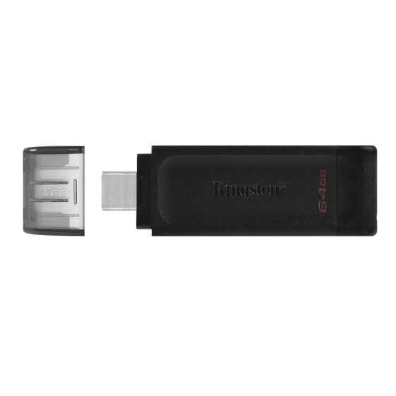 USB stick Kingston DT70/64GB Black 64 GB