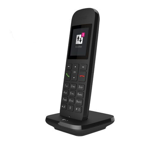 Deutsche Telekom Telekom Speedphone 12 schwarz Mobilteil/Ladeschale - IP Phone - Black - Wireless handset - 50 m - 300 m - 100 entries