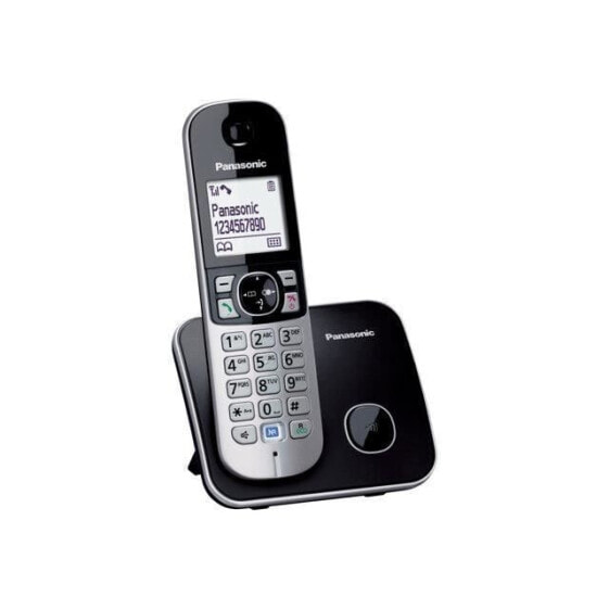 Panasonic KX-TG6811 Solo-Anrufbeantworter Schwarz