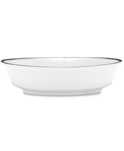 Regina Platinum Oval Vegetable Bowl, 32 Oz.