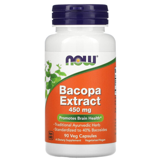 Bacopa Extract, 450 mg, 90 Veg Capsules