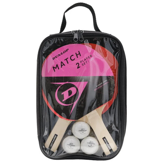 DUNLOP Match 2 Player Set Table Tennis Racket