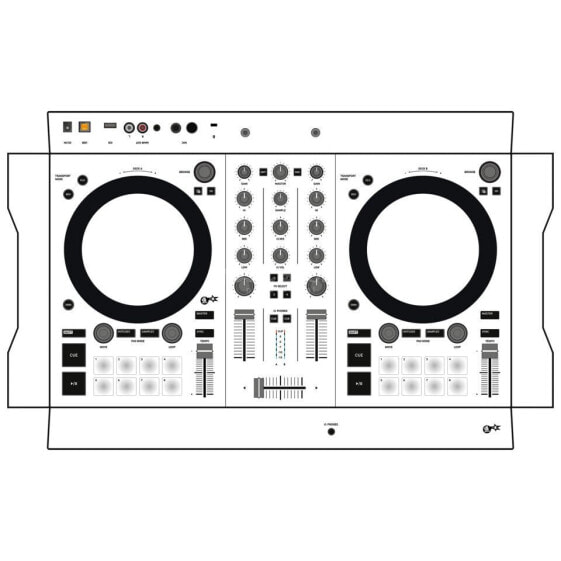 dj-skins Native Instruments S2 MK3 Skin White aka Star Trooper