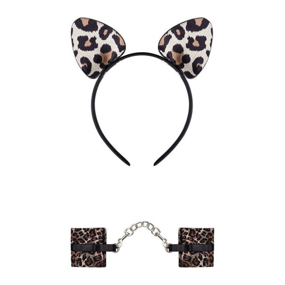 Tigerlla Handcuffs and Headband Set