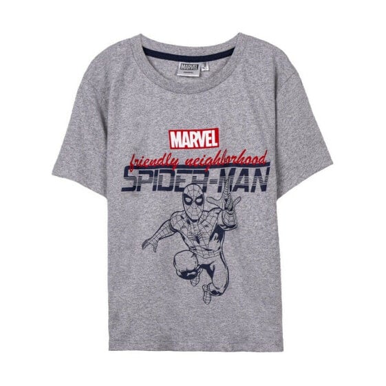 Футболка для малышей Spider-Man Серый (100% хлопок)