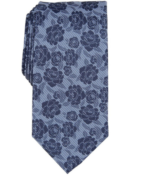 Men's Moccasin Floral Tie