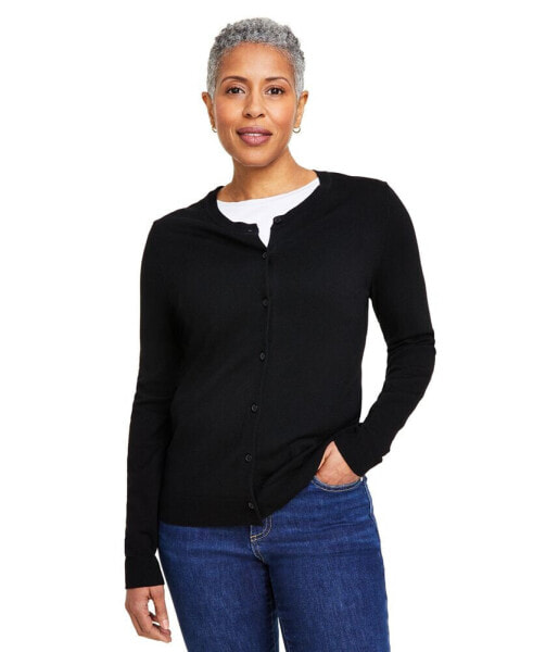 Women's Button-Up Cardigan, PP-4X, Created for Macy's