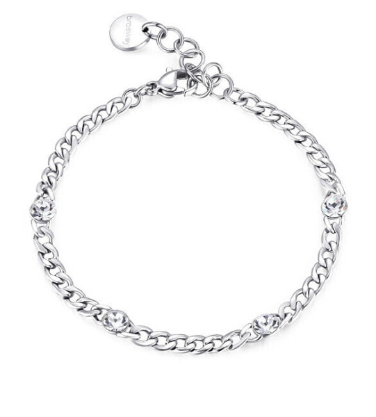 Steel bracelet with Symphonia BYM85 crystals