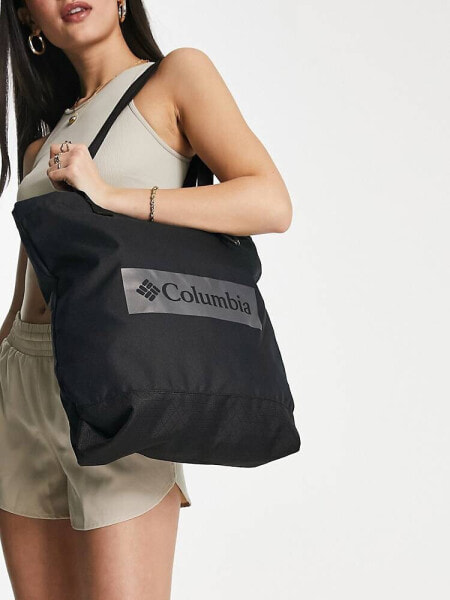 Columbia Zigzag tote bag in black