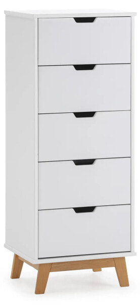 Chiffonier Miranda 4 Schubladen Weiß