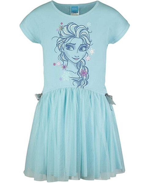 Платье для малышей Disney Frozen Elsa для девочек из французского террины