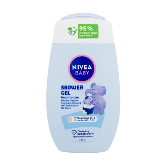 Nivea Baby Head To Toe Shower Gel 200 ml duschgel für Kinder