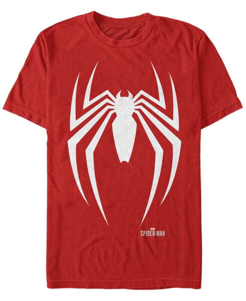 Marvel Men's Spider-Man Gamerverse Spider-Man Logo Short Sleeve T-Shirt