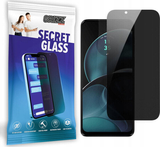 GrizzGlass Szkło prywatyzujące GrizzGlass SecretGlass Motorola Moto G14