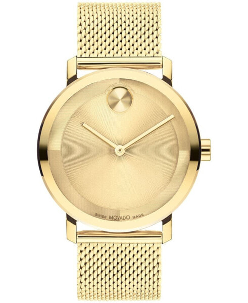 Men's Bold Evolution 2.0 Swiss Quartz Ionic Plated Light Gold-Tone 2 Steel Watch 40mm