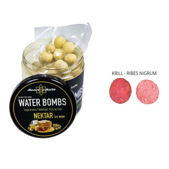 REACTOR BAITS Water Bombs 300g Krill Ribes Hookbaits