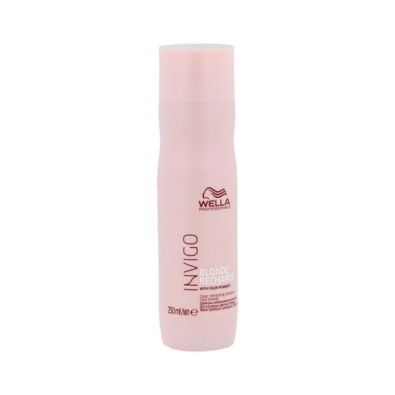 Восстанавливающий цвет шампунь Wella Invigo Blonde Recharge 250 ml