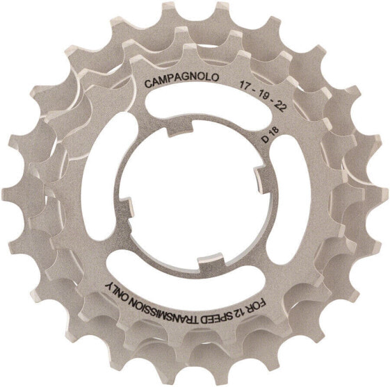Campagnolo 12-Speed 17, 19, 22 Sprocket Carrier Assembly for 11-32 Cassettes