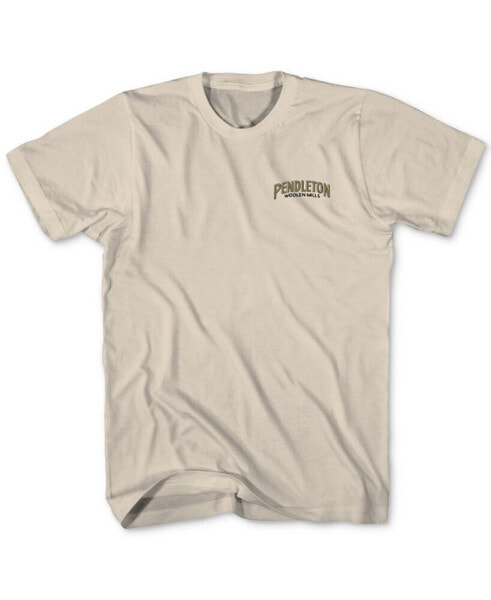 Men's Horseshoe Crewneck Short Sleeve Graphic T-Shirt