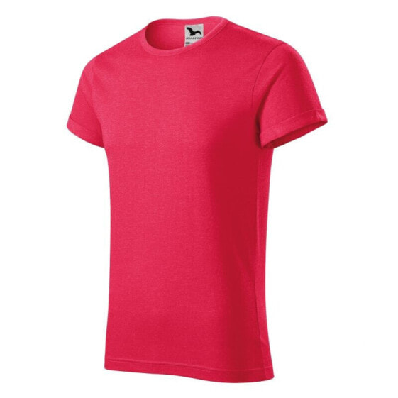 Malfini Fusion M MLI-163M7 T-shirt, red melange