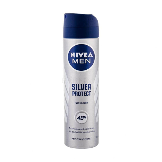 Nivea Men Silver Protect 48h 150 ml antiperspirant Deospray für Herren