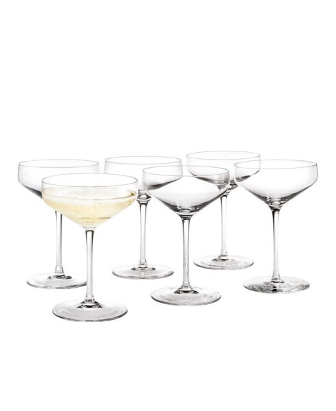 Perfection 12.9 oz Coupe Glasses, Set of 6