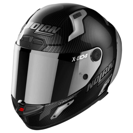 NOLAN X-804 RS Ultra Carbon Silver Edition full face helmet