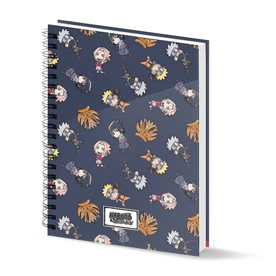 KARACTERMANIA A4 Notebook Naruto Shippuden Wind