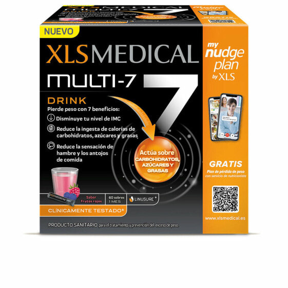 Взбитый XLS Medical Multi-7 Ягоды 60 штук
