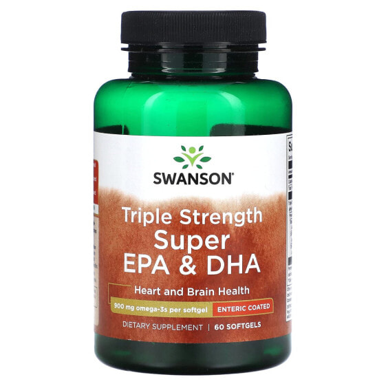 БАД Супер EPA & DHA 900 мг, 60 капсул Swanson