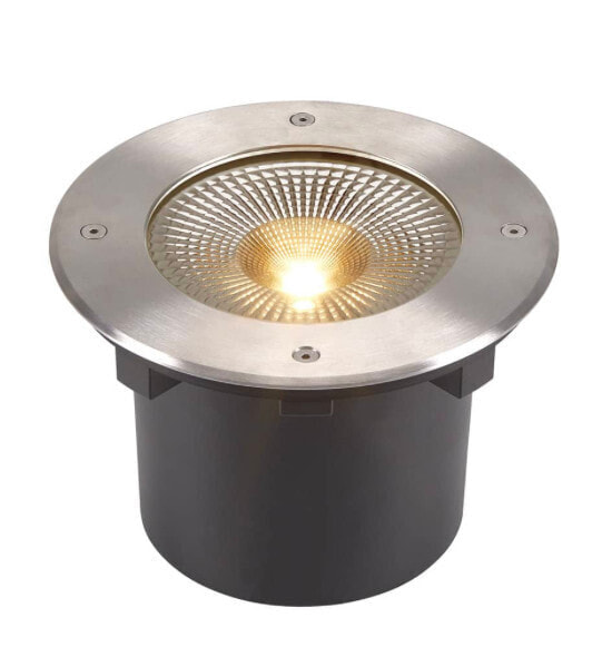SLV Rocci 200 - Recessed lighting spot - 1 bulb(s) - 16 W - 3000 K - 1530 lm - Stainless steel