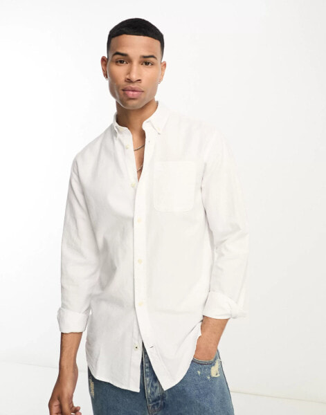 Jack & Jones oxford shirt in white