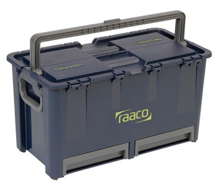 Ящик для инструментов Raaco Compact 47 - полипропилен (PP) - синий - 540 мм x 296 мм x 292 мм - 4.65 кг