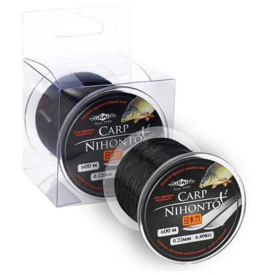 MIKADO Nihonto Carp Carpfishing Line 600 m