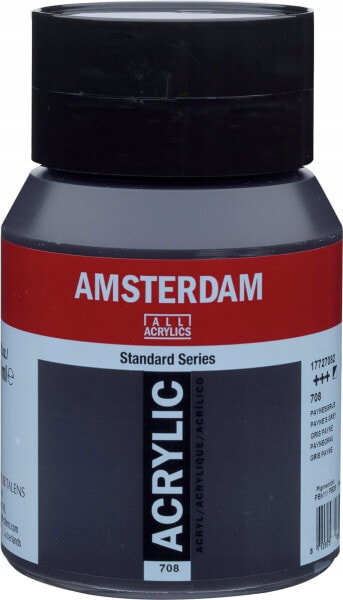 Artequipment Amsterdam Standard Series Acrylic Jar Payne's Grey 708