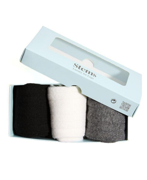 Носки Stems lUX Cashmere Wool Box of Three