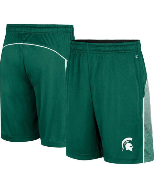 Youth Boys and Girls Green Michigan State Spartans Max Shorts
