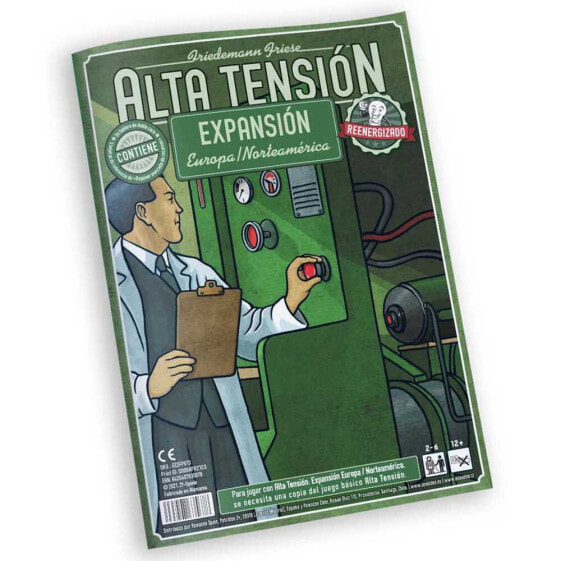 ASMODEE Alta Tensión Europa Y Norteamerica Board Game