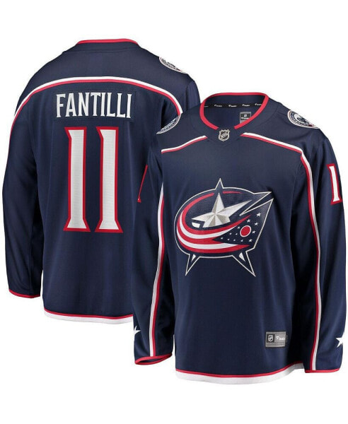 Men's Adam Fantilli Navy Columbus Blue Jackets Home Breakaway Player Jersey