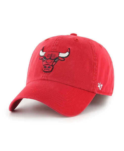Men's Red Chicago Bulls Classic Franchise Fitted Hat