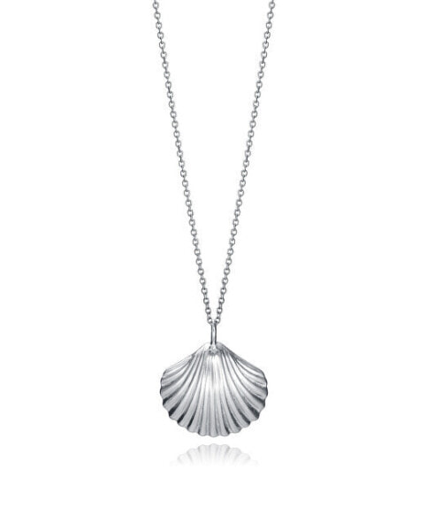 Silver necklace with seashell pendant VCD 61070c000-00