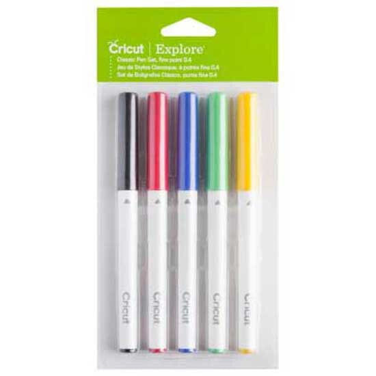 Ручки гелевые Cricut Explore/Maker Fine Point Pen 0.4 mm 5 шт.