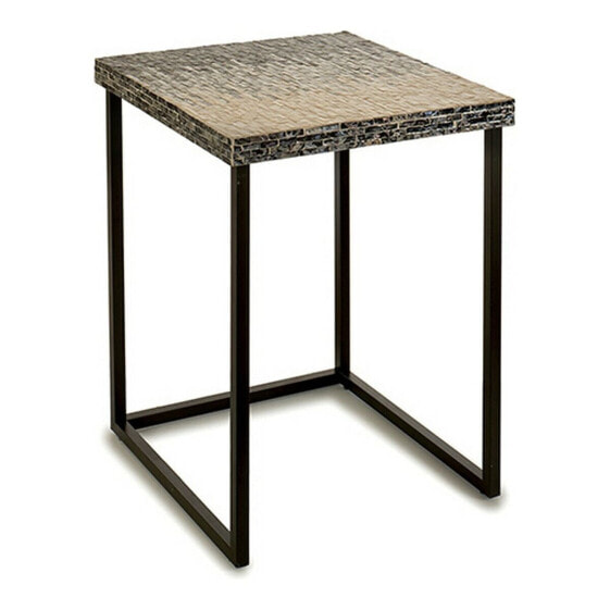 Вспомогательный стол Серый Металл Перламутр ДСП (47 x 62 x 47 cm)