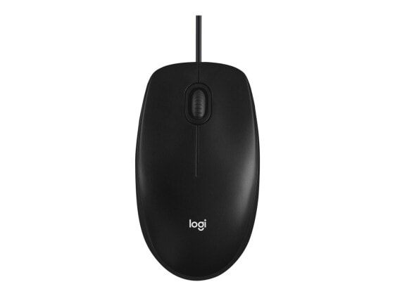 Logitech M100 Maus"Schwarz Kabelgebunden