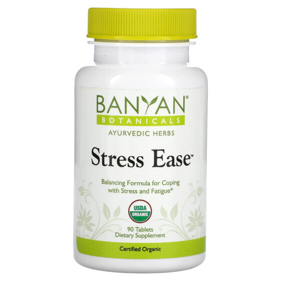 Витамины и БАДы Аюрведа Banyan Botanicals Stress Ease, 90 таблеток