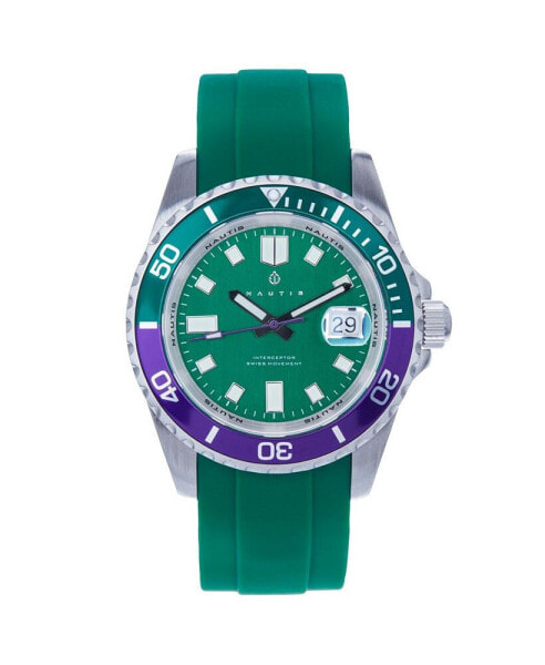 Часы Nautis Interceptor Rubber Watch   Green