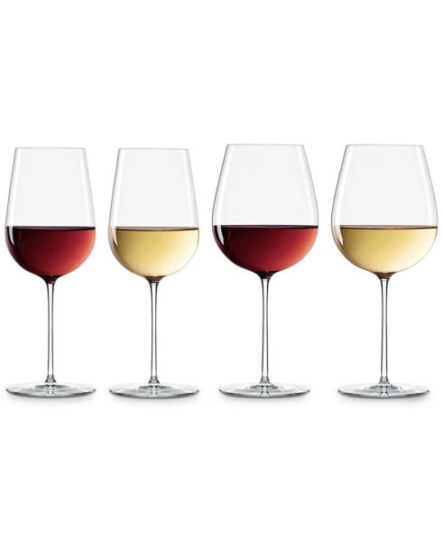 Tuscany Victoria James Signature Series Warm & Cool Region Wine Glasses, Set of 4